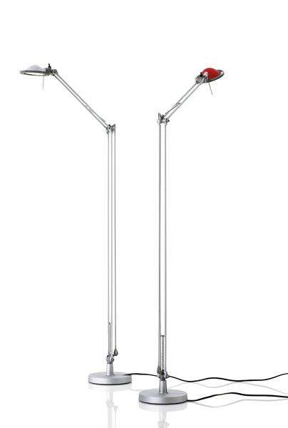 Luceplan Berenice Stehleuchte, alu (aluminium Metallreflektor, aluminium) aluminium Metallreflektor | aluminium 1D120T00N020+1D120/5/1520
