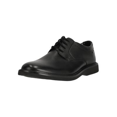 Schnürschuh CLARKS "Sporty", Herren, Gr. 41,5, schwarz, Leder, Schuhe Schnürschuh, im sportlichen Design