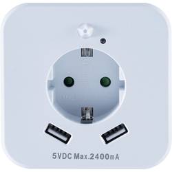 InnTec SLED02 LED-Nachtlicht mit Bewegungsmelder LED Warmweiß Weiß