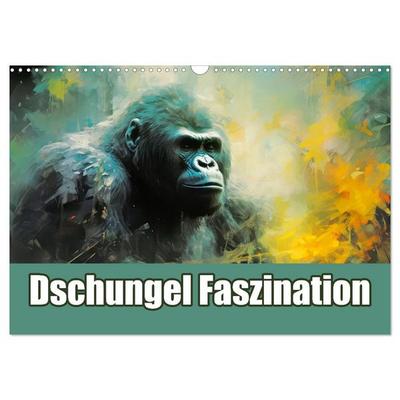 Dschungel Faszination (Wandkalender 2026 DIN A3 quer), CALVENDO Monatskalender
