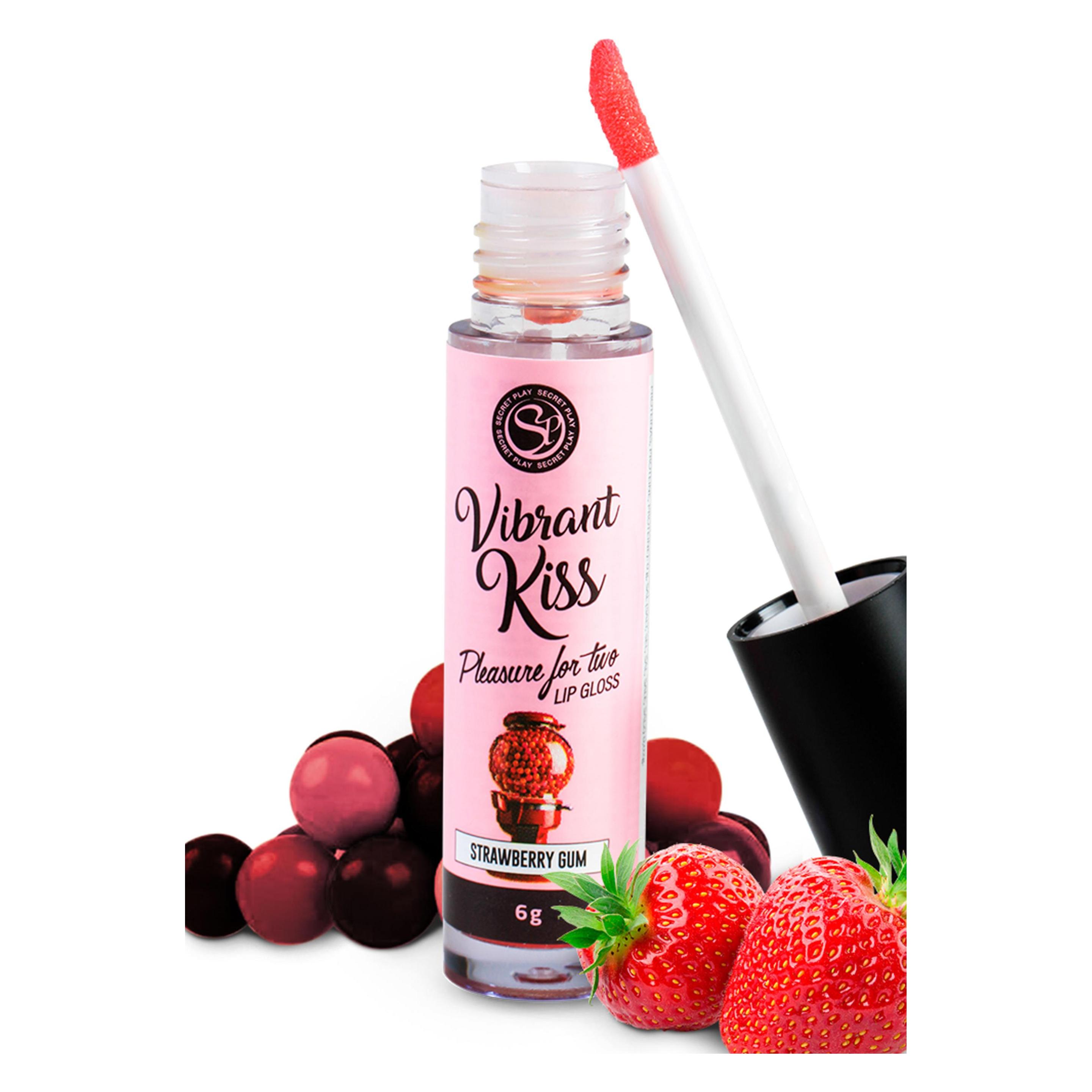 Secret play Lip Gloss Vibrant Kiss (Erdbeer) (D-218077)