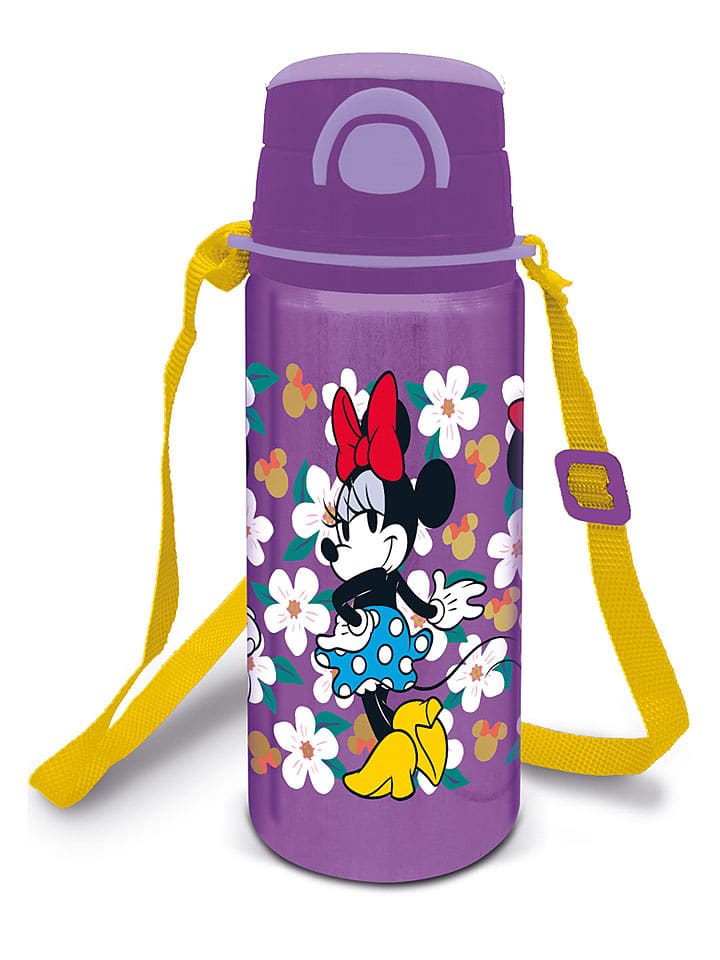 Stor Trinkflasche "Minnie" in Lila - 730 ml - onesize