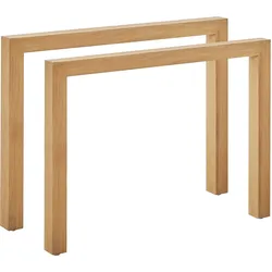 Diamond Garden Tischbeine PALERMO, Premium Teak