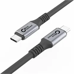 MicroConnect Premium USB4 Gen 3x2 USB-C (1.50 m, USB 4, 100 W), USB Kabel