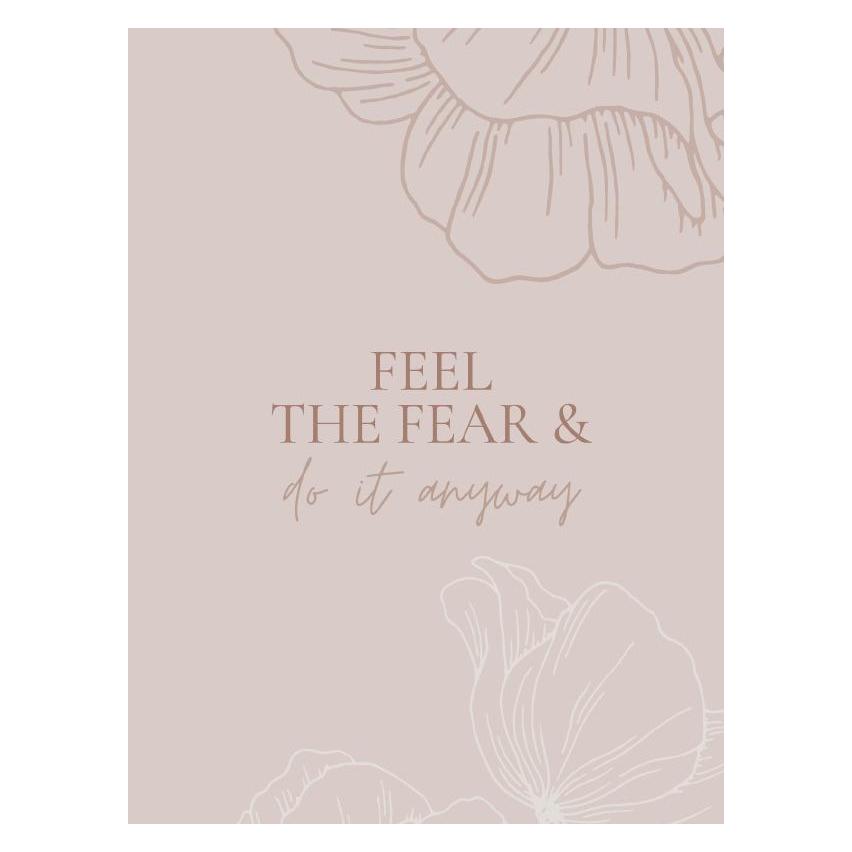epubli Notizbuch, Bullet Journal, Journal, Planer, Tagebuch 'Feel the Fear & Do it anyway' (Blanko) (56177192)
