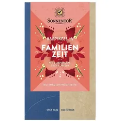 Happiness is - Familienzeit Tee 18 Doppelkammerbel