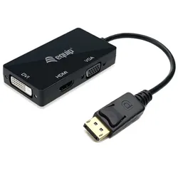 Equip DisplayPort-zu-VGA- / -HDMI- / -DVI-Adapter