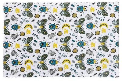 IH Casa Decor Cotton Placemat Butterfly & Beetle 12 X 18 - Set of 12