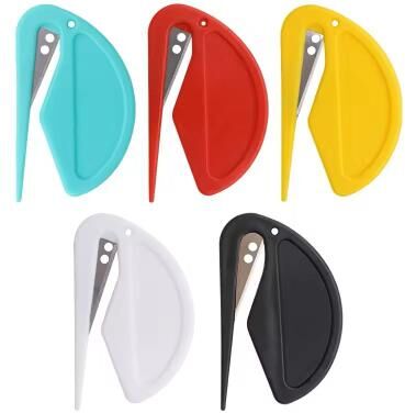Inspire Select Pet Hair Removal & Knot Removing Grooming Knife Safe Stainless Shedding Tool For Dogs & Cats 5 Color Set