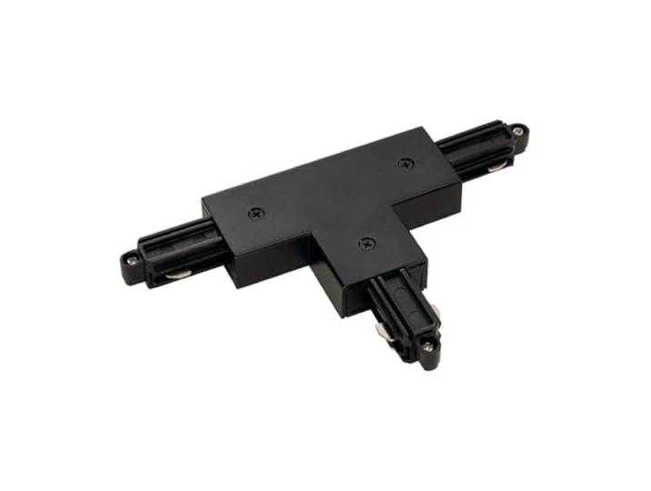 SLV T-verbinder voor 1-fase netspanning stroomrail/zwart
