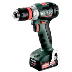Akku-Bohrschrauber PowerMaxx BS 12 BL Q (601045500) metaBOX 118, 12V 2x2Ah Li-Power + SC 30