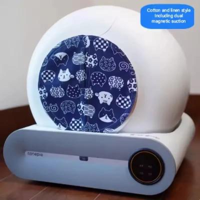 Inspired Living OdorGuard Cat Litter Box Curtain For Automatic Self Cleaning Litter Boxes 1