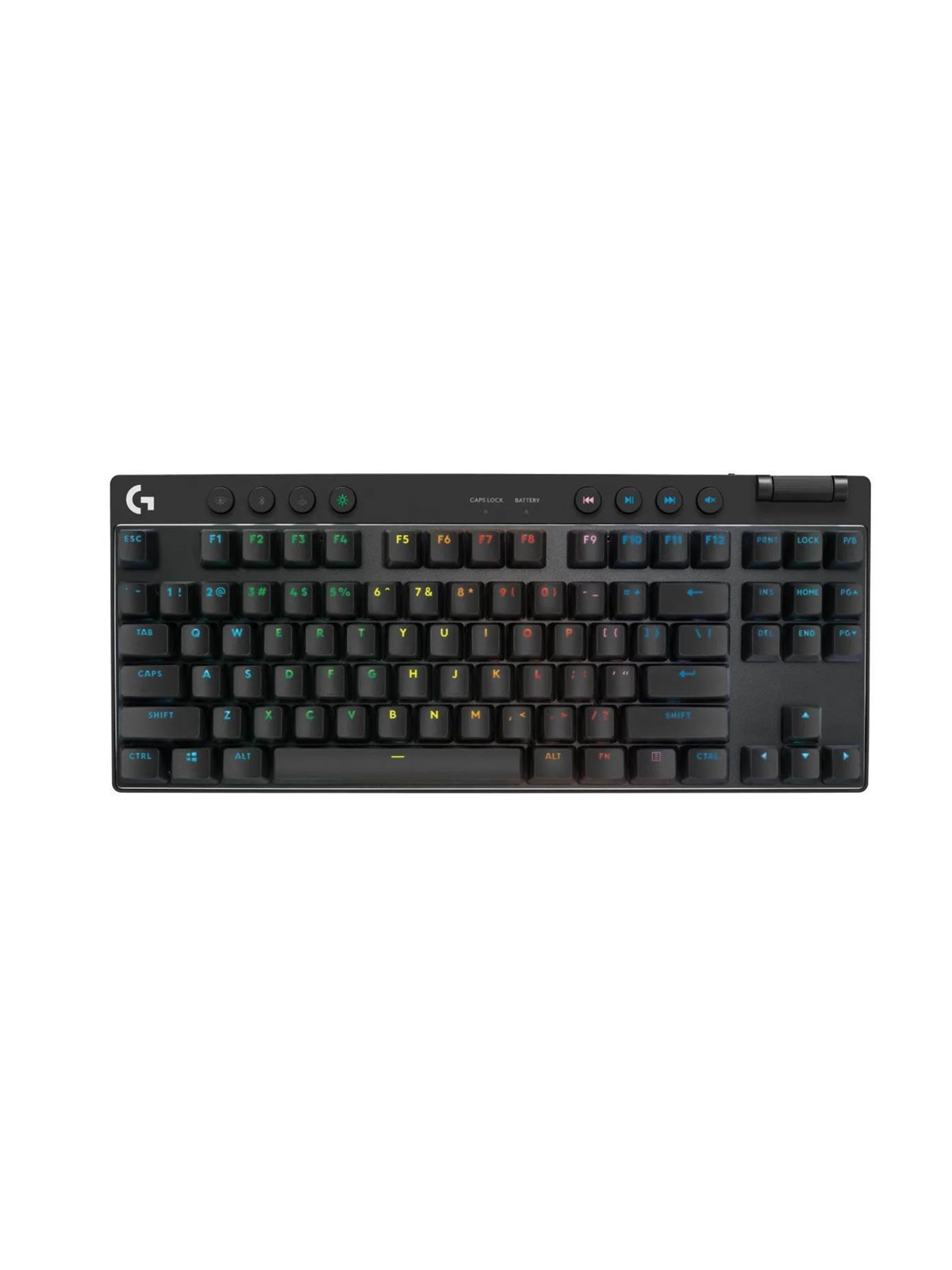 Logitech G PRO X TKL - Logitech GX Blue (Clicky) - Clicky - Gaming Tastatur (TKL) - 80% - Englisch (US) - Schwarz