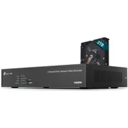 TP-Link 4 Channel PoE NVR 2TB HDD (Netzwerk Videorecorder (NVR)), Netzwerkkamera Zubehör