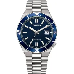 Citizen NJ0230-59L Herrenuhr Automatik 10 bar Edelstahl/Dunkelblau