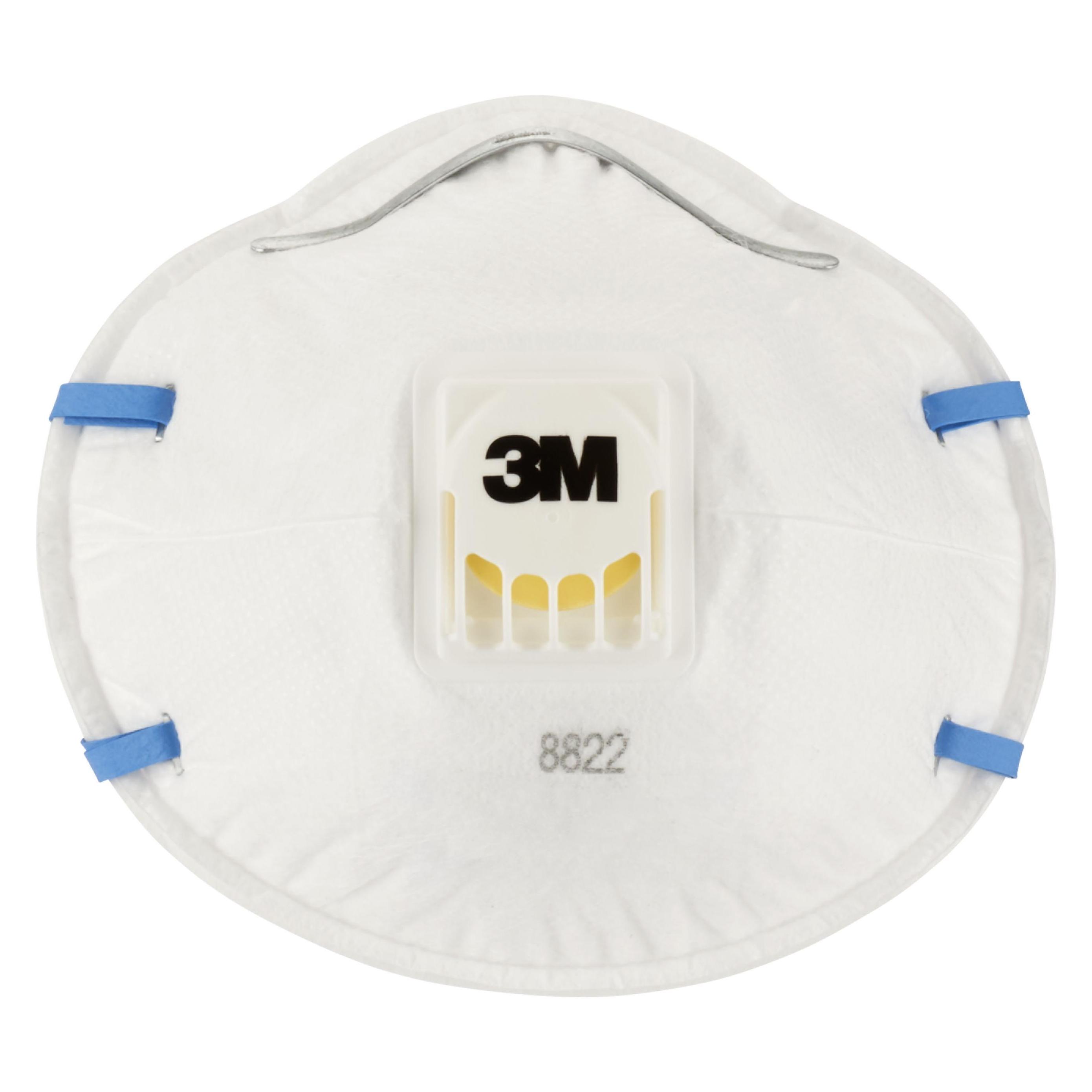 3M Komfort-Feinstaubmaske 8822 (FFP2, 3x) (8822C3)