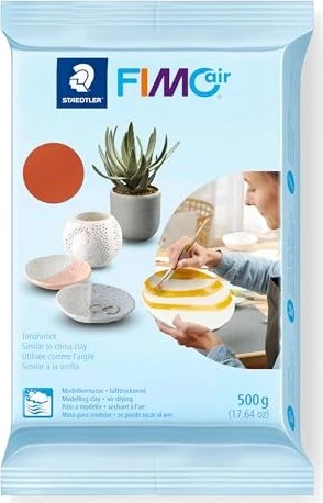 FIMO 8100 air basic 500g terracottafarben, 1 Stück