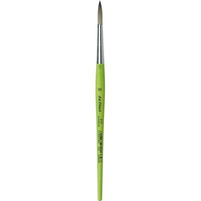 da Vinci Pinsel Fit für Schule und Hobby, elastische Synthetik, grün, rund, Serie 373 Gr. 10