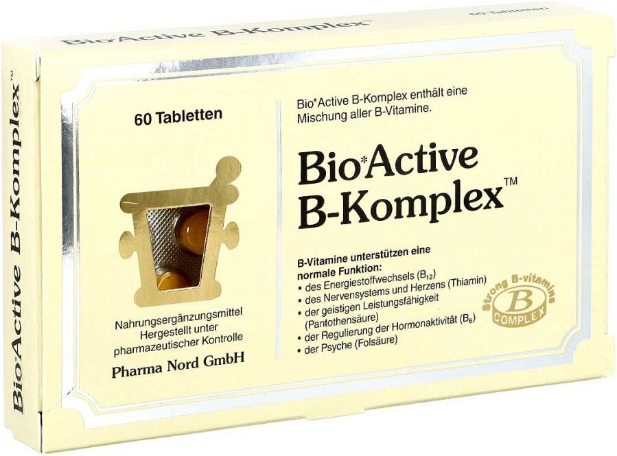 Bioactive B-komplex Tabletten 60stk