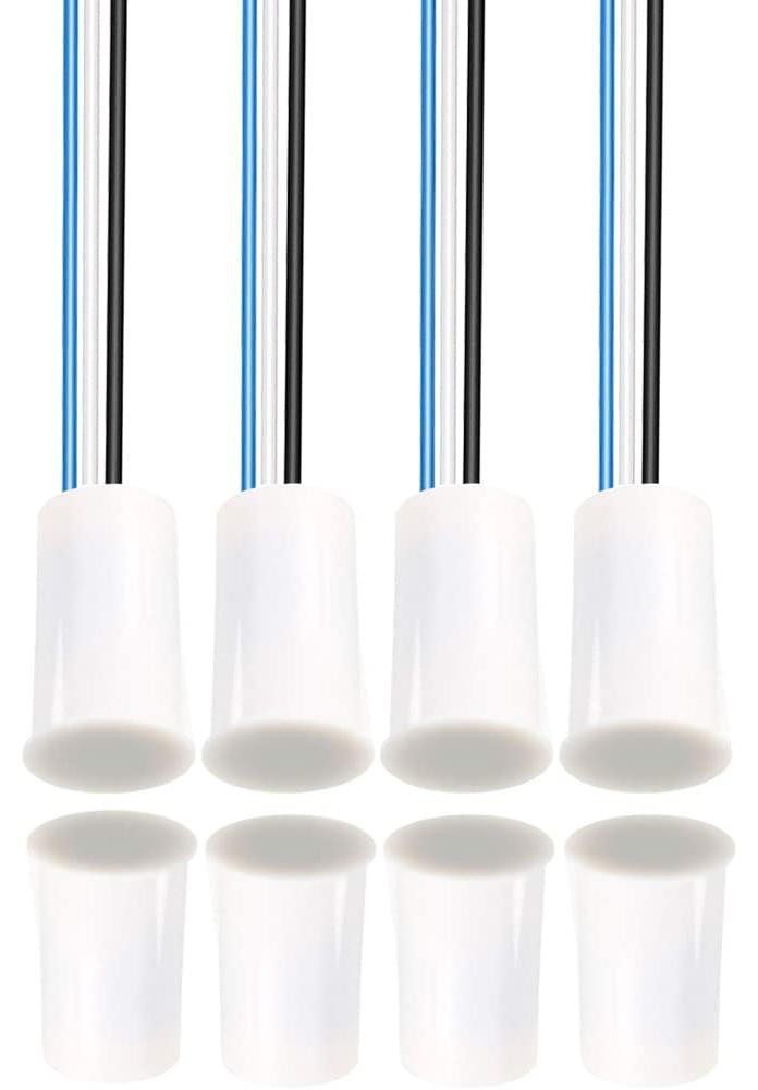 Selius 4 sets Witte Magneetschakelaar NO/NC voor Toegangscontrole en Alarmsysteem