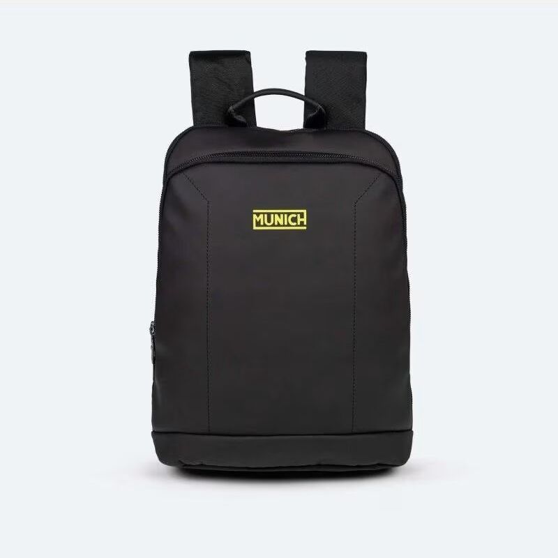 Mochila Munich Unisex En Color Negro Talla Única Unisex