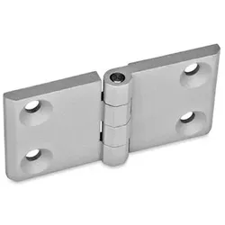 Scharniere, Zink-Druckguss, horizontal verlängert (237-ZD-120-60-A-SR)