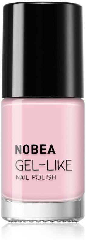 NOBEA Day-to-Day Gel-like Nail Polish gel-effect nail polish shade Baby pink #N49 6 ml