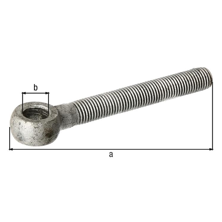 GAH Augenschrauben M16 Länge 130 mm 16 mm (411213)