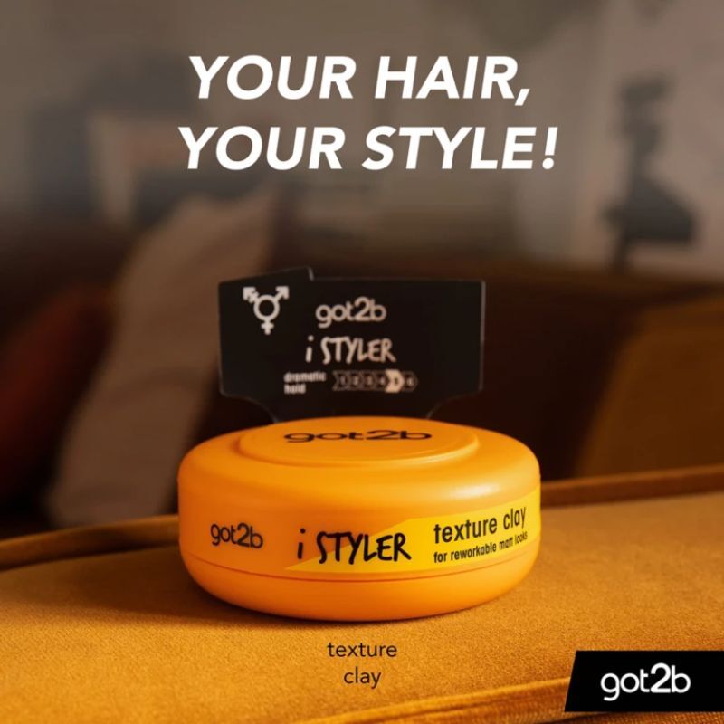 Schwarzkopf Got2B Istylers Texture Clay 75ml