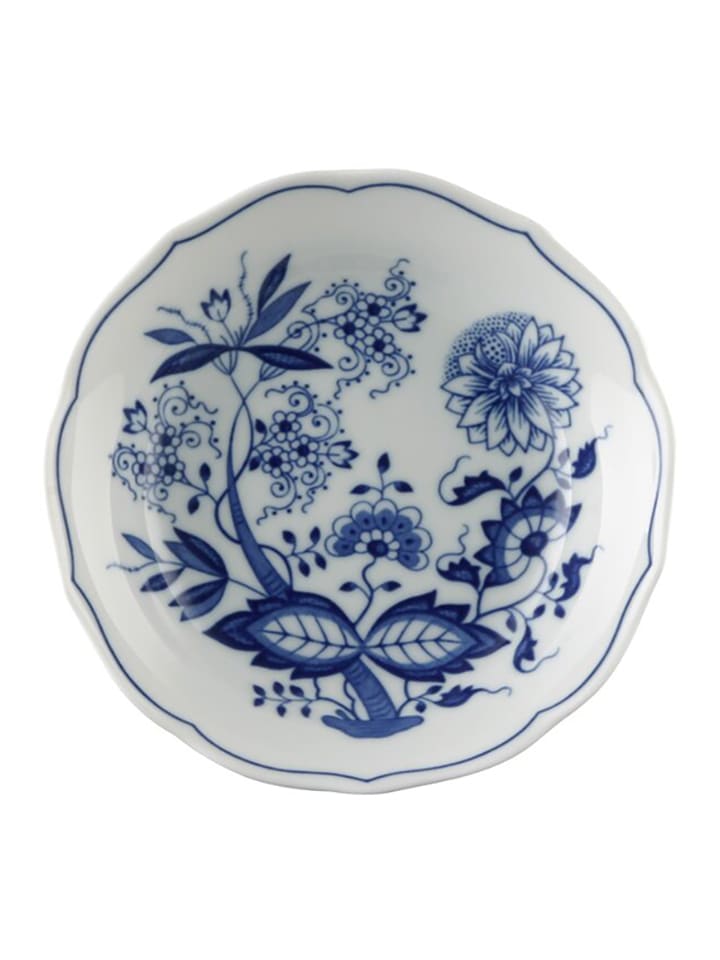 Hutschenreuther Kaffee-Untertasse Blau/ Weiß - Ø 14 cm - onesize