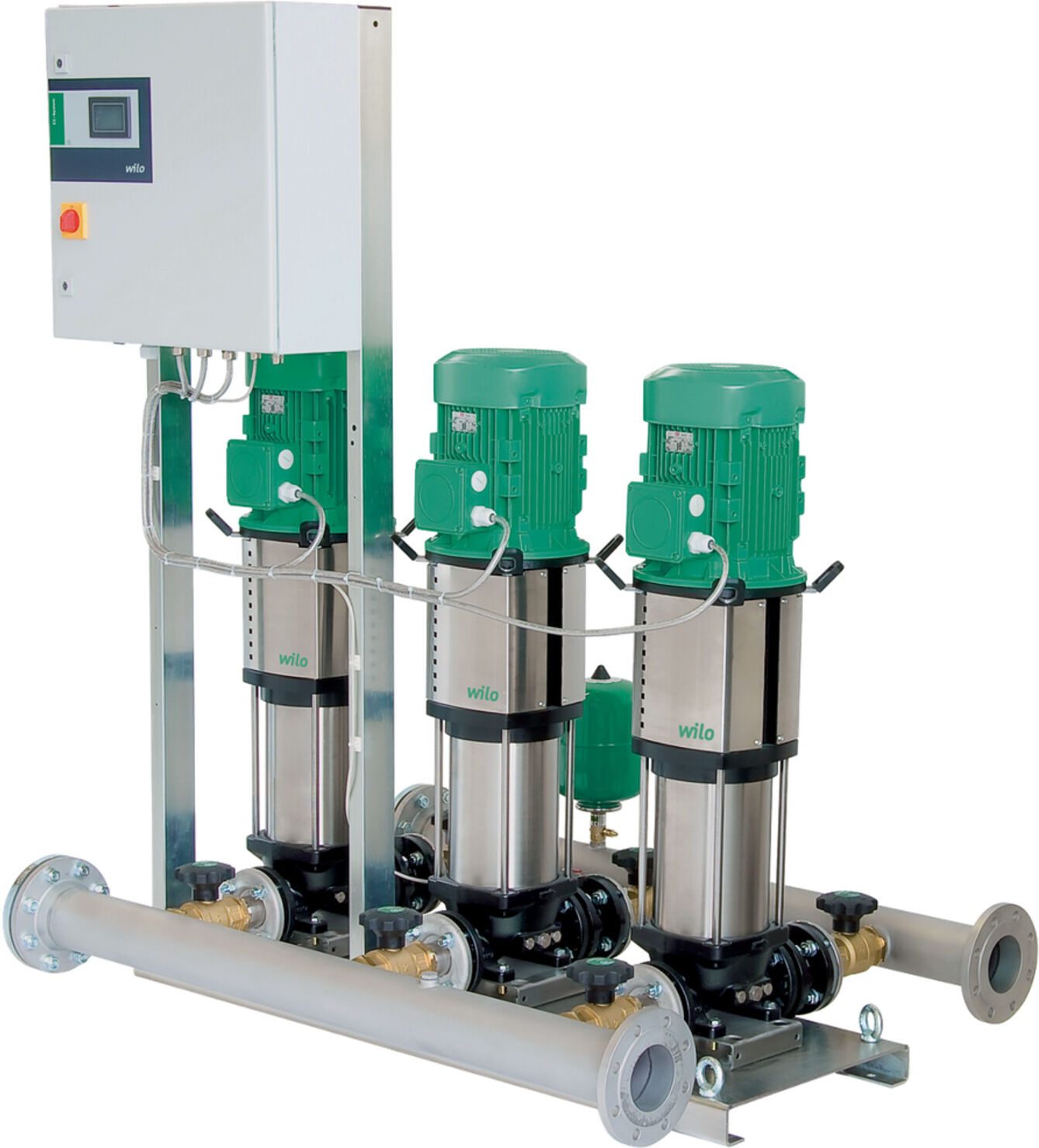 Wilo Mehrpumpenanlage Comfort COR-3 Helix V 5202/2/K/CC,DN150,5.5kW (2530717)