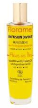 Florame Infusion Divine Huile Sèche Fleurs des Îles Visage Corps Cheveux Bio 100 ml - Flacon 100 ml