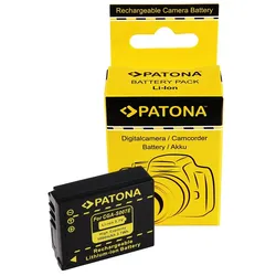 PATONA Akku für Panasonic CGA-S007 Lumix DMC TZ2 DMC- TZ2 DMC TZ3 DMC- TZ3 DMC – 3,7 Volt 1000 mAh