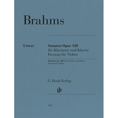 Johannes Brahms - Klarinettensonaten op. 120 -