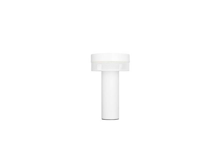 Hell Akku-Tischleuchte, Weiß, Metall, 24 cm, kabellos, Lampen & Leuchten, Innenbeleuchtung, Tischlampen, Akku-Tischlampen