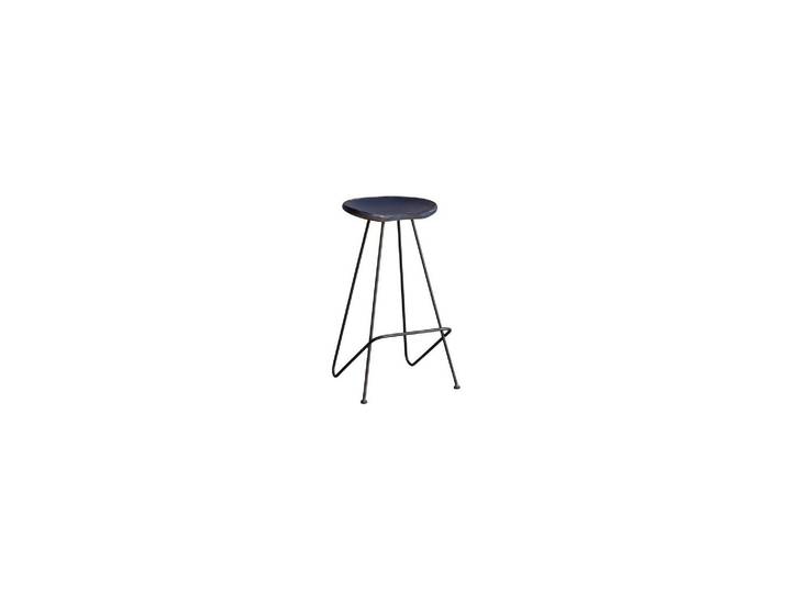 Tabouret en métal bleu foncé Coven