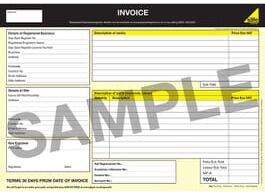 Officially Licensed Gas Safe Gas Safe® Invoice Pad - Pad of 50