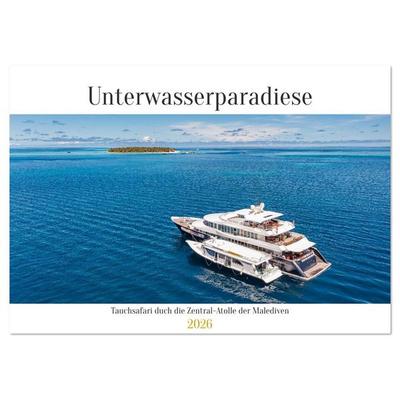 Faszinierende Meereswelt der Malediven (Tischkalender 2026 DIN A5 quer), CALVENDO Monatskalender