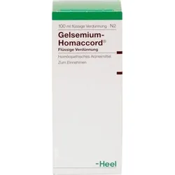 GELSEMIUM HOMACCORD Tropfen 100 ml Tropfen