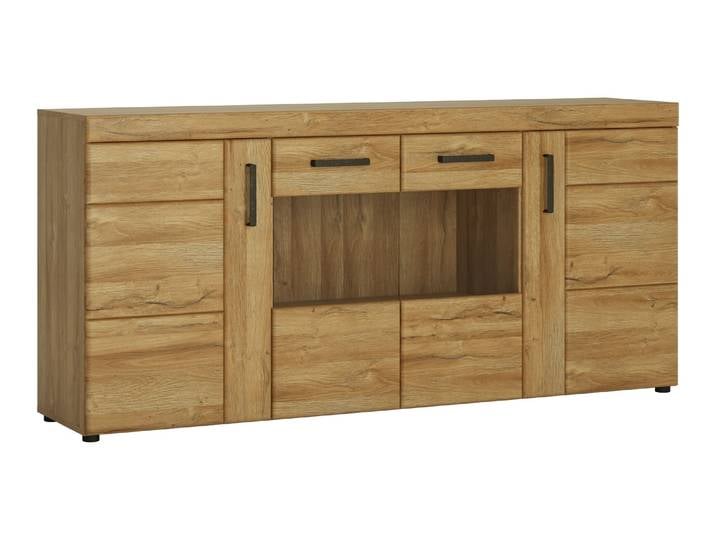 Commode Cortina 185x86x41 cm commode pour salon chêne