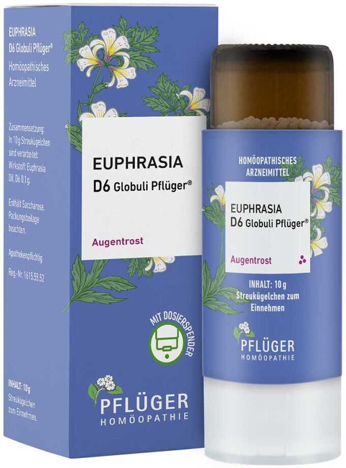 Euphrasia D6  Globuli Pflüger Dosierspender 10g