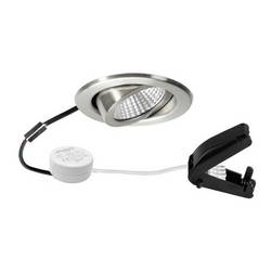 Brumberg 40469223 LED-Einbauleuchte LED 6 W Edelstahl