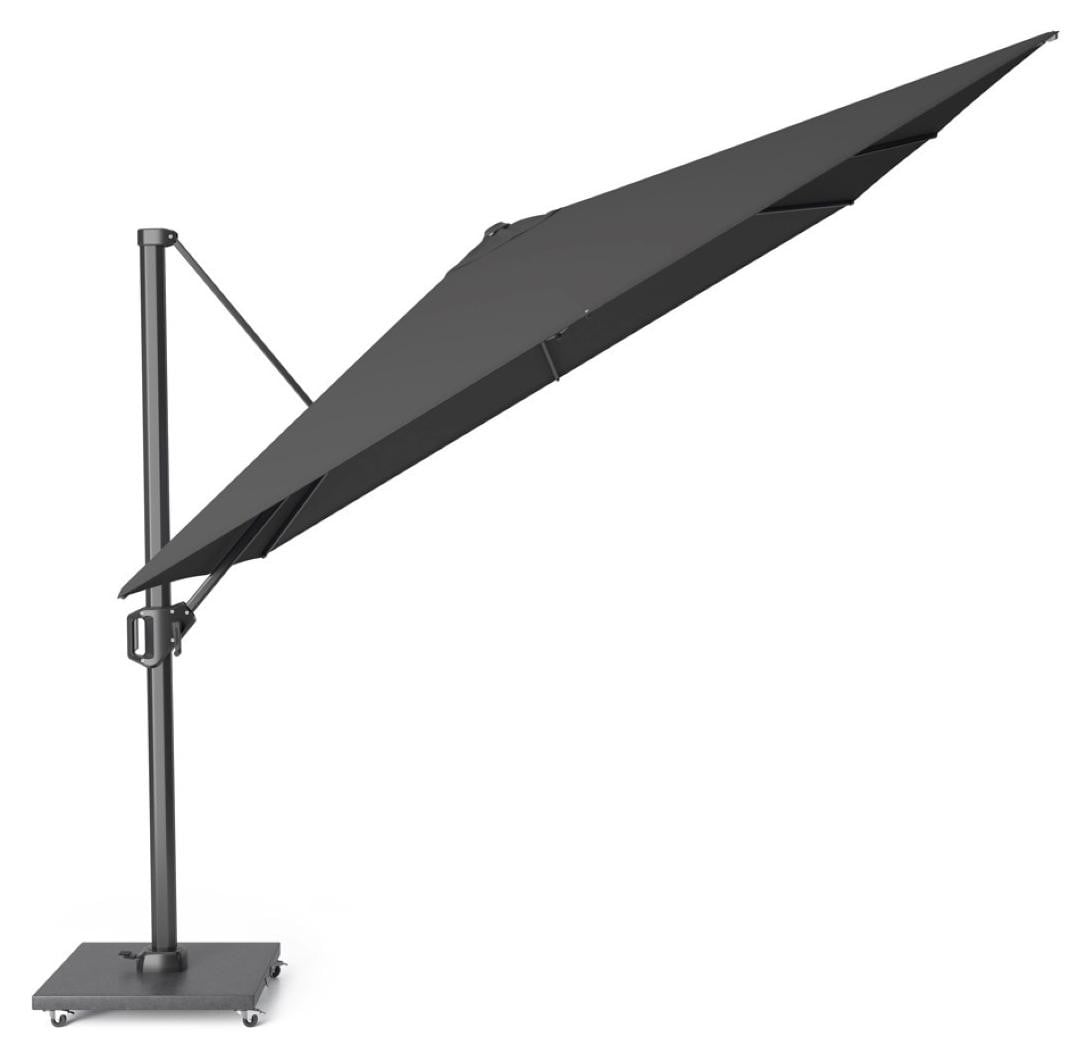 Platinum Challenger T1 Premium Zweefparasol - Zwart - 4 x 3 meter