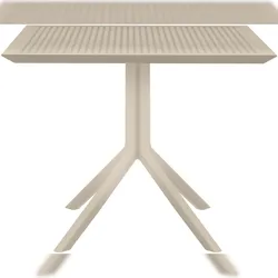 CLP Tisch Sky 80 x 80 cm taupe