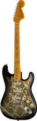 Fender 68 Strat Relic Black Paisley Black Paisley