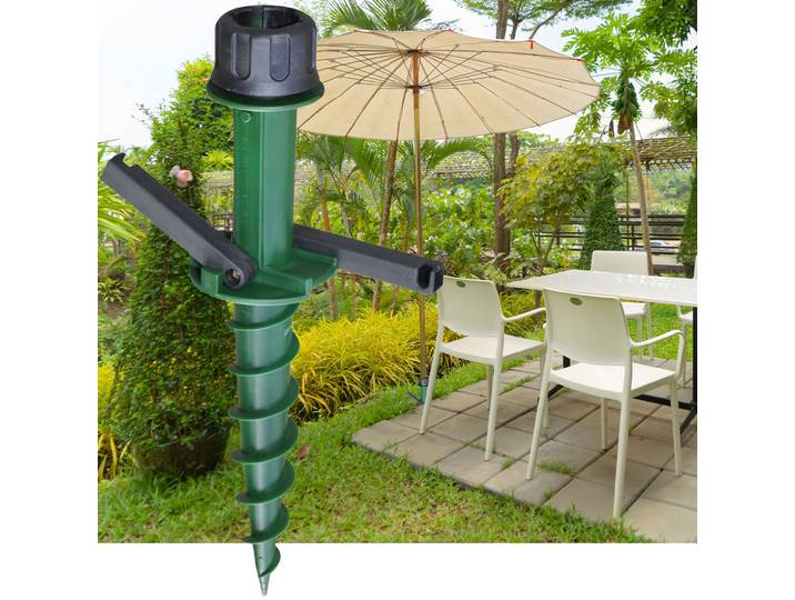 Sonnenschirmhalter mit Bodendübel, Sonnenschirmständer
