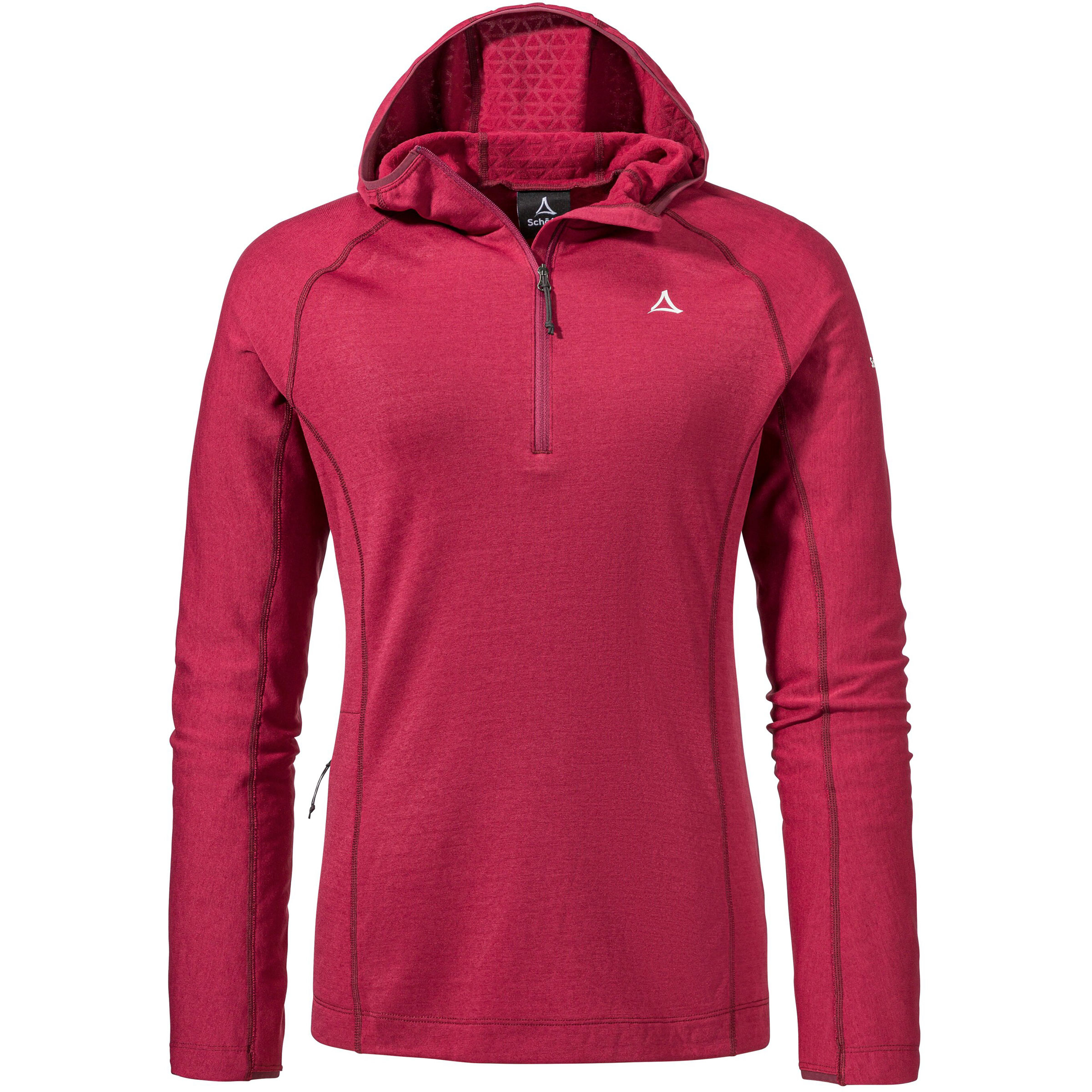 Schöffel Style Kravica Damen Hoodies rot Größe S Camping Elastisch