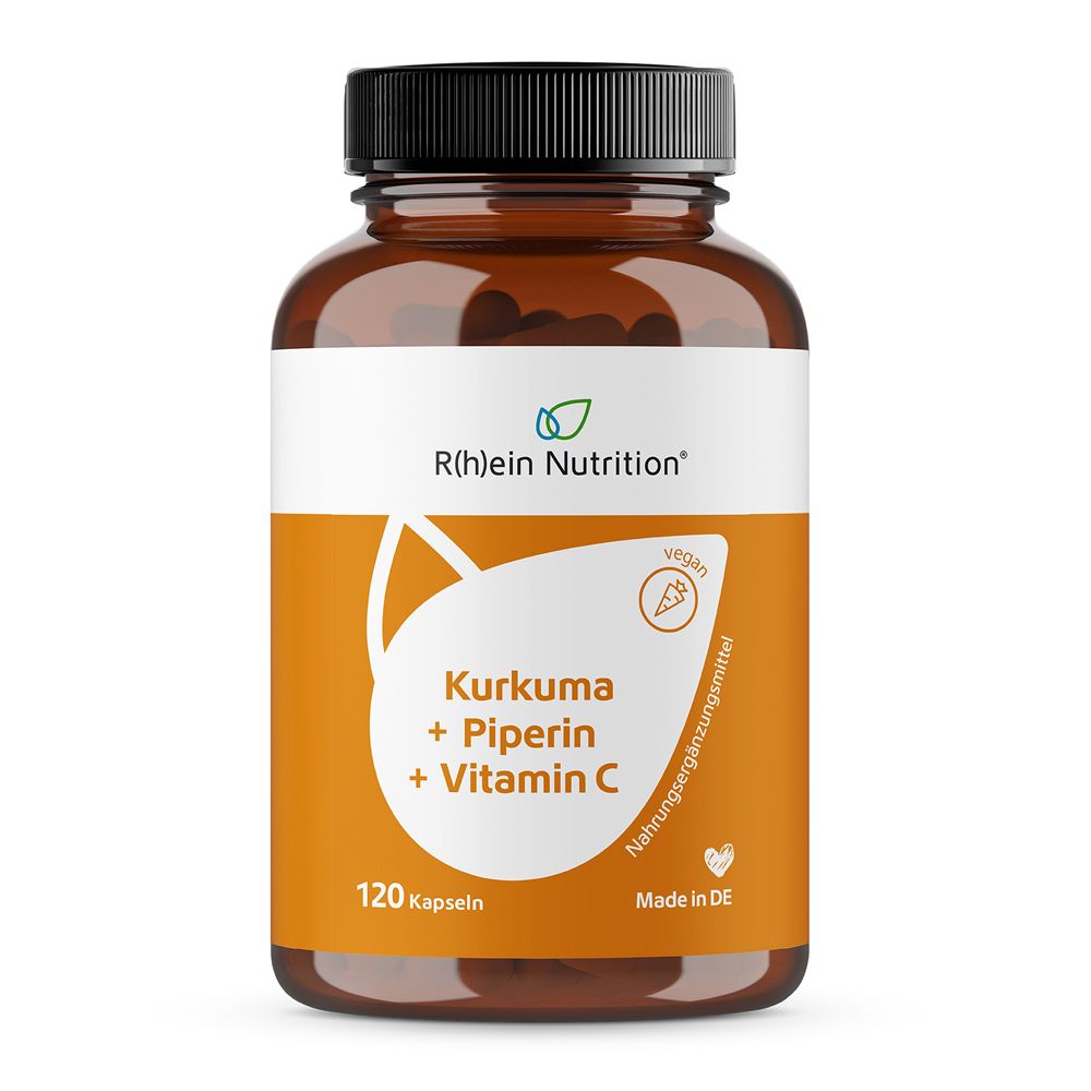 Kurkuma 95% Curcumin+Piperin+Vitamin C vegan Kaps. 120 St Kapseln