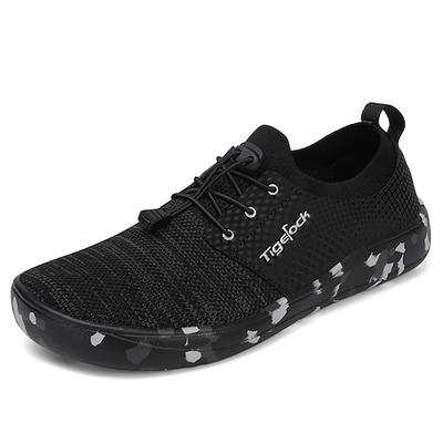 braun-schwarze Freizeit-Sportschuhe für Herren mit Spritzdetail – leichte, sportlich inspirierte Sneaker für die Stadt und Wanderungen im Freien