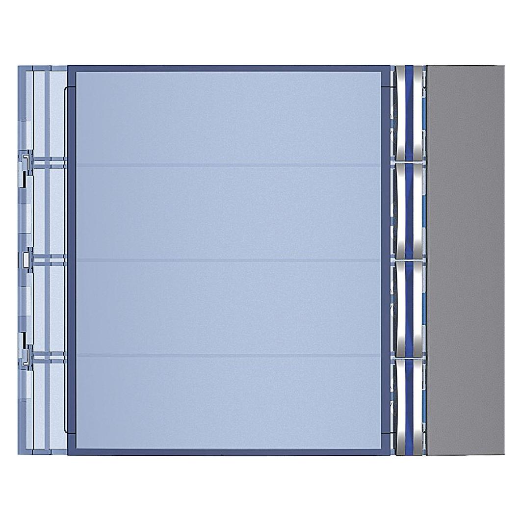 Bticino Frontblende Ruftastmodul 4Rt Allstreet (352043)